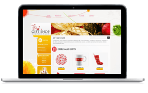 responsive web design giftshop #00024