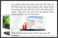 thiết kế web thêm video vào web