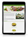thiết kế web mẫu nhà hàng #00011