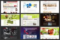 thiết kế web trình chiếu ảnh list gallery